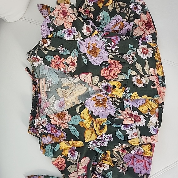 B.O.G Collective Floral Matching Set Womens Skirt and Top Combo - Picture 4 of 5